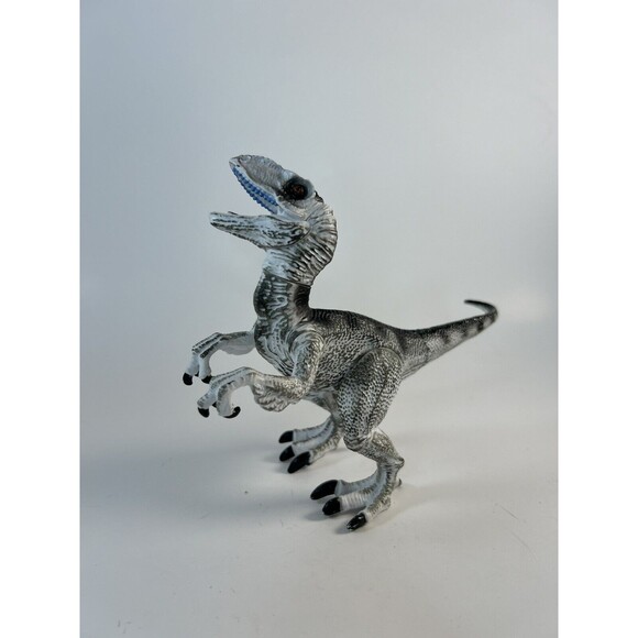 Velociraptor Articulating Dinosaur Toy 7” Moveable Head Arms Tail - Picture 1 of 5